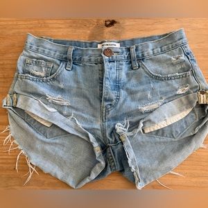 One x oneteaspoon cut off shorts